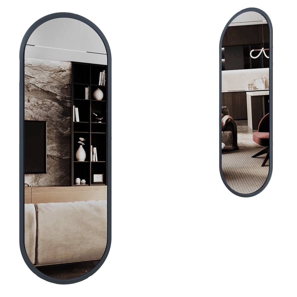 Banska  - Mirror Special B Oval Rost 3D Model