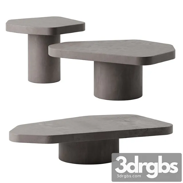 Bao Coffee Tables By Baxter 3D Model Free