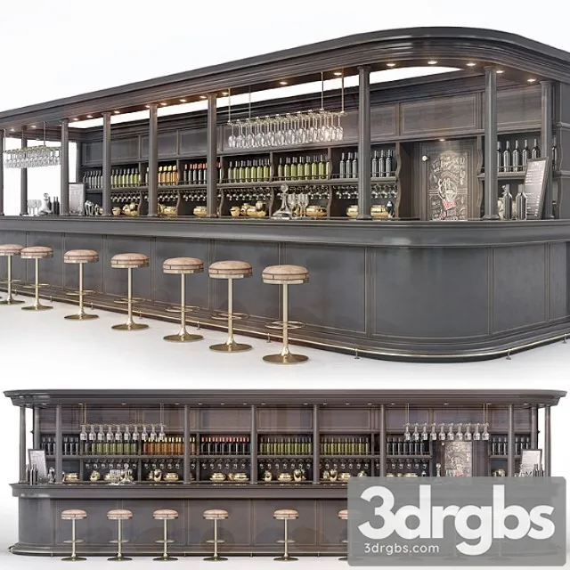 Bar 2 3D Model Free