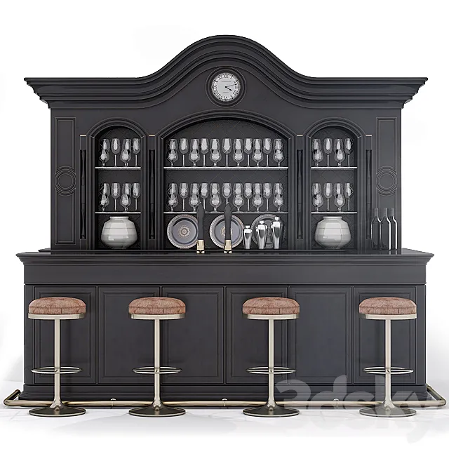 BAR \ BAR RECEPTION DESK 02 3DModel