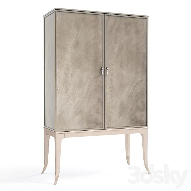 Bar cabinet High And Mighty Caracole 3D Model