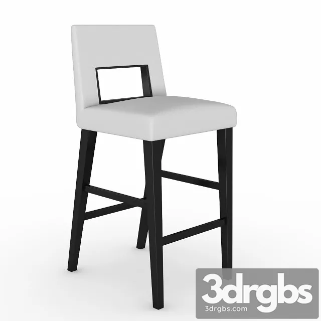 Bar Chair Blues 3D Model Free