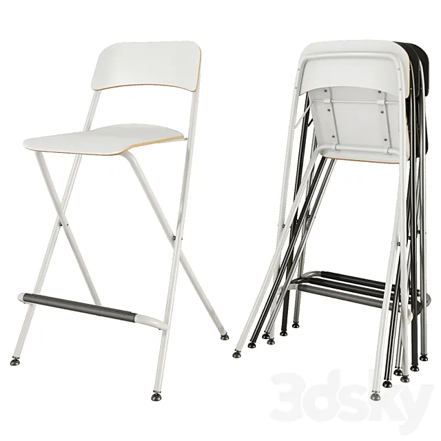 Bar chair Ikea FRANKLIN 3DModel