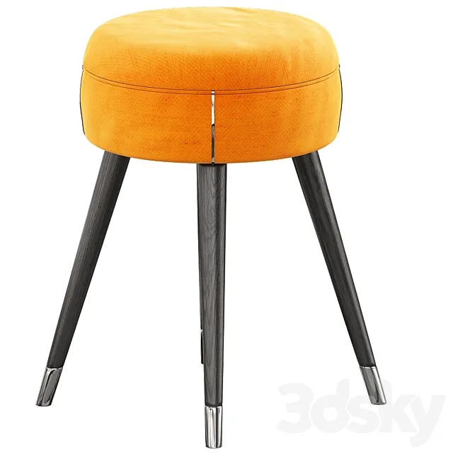 Bar chair PAUL STOOL 3DModel