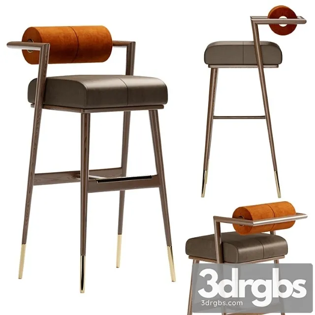 Bar Chair Waters 3D Model Free