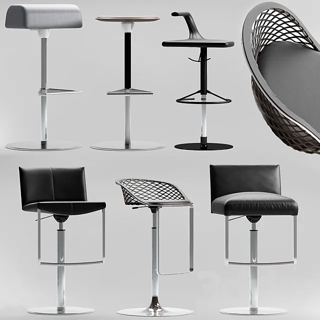 Bar chairs 3DModel