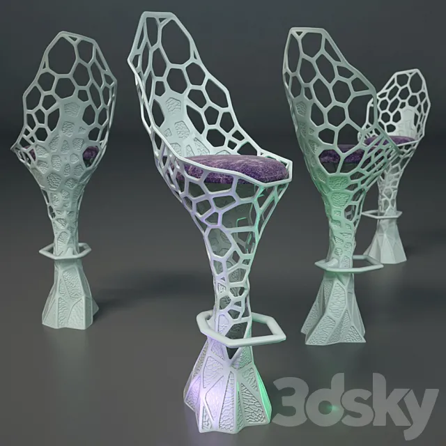 Bar Laduree Shair 3DModel