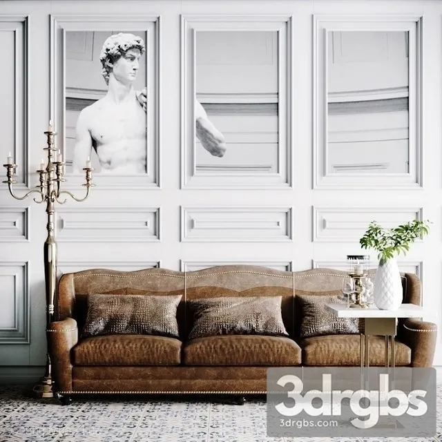 Bar Set 3D Model Free