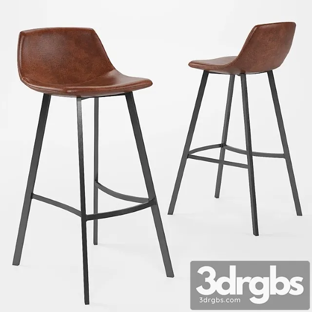 Bar Stool 07 2 3D Model Free