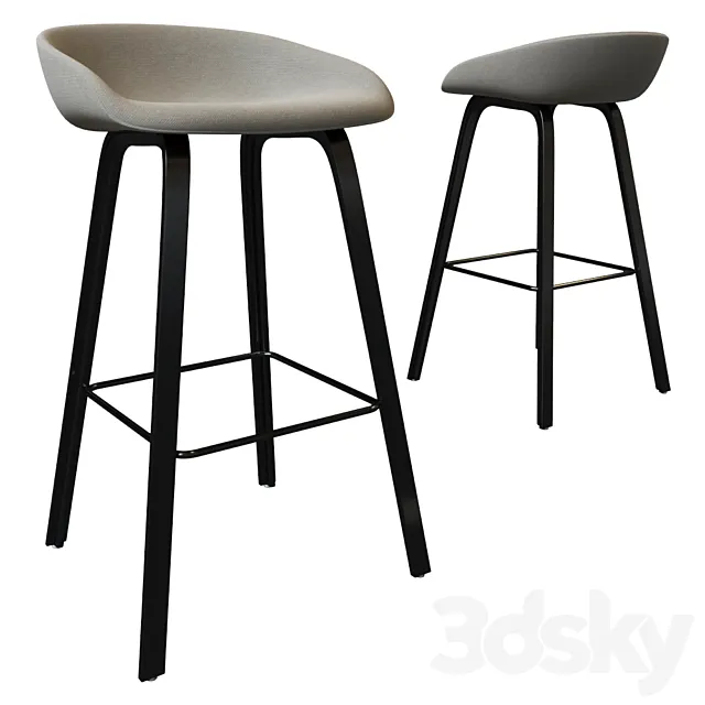 Bar stool 3D Model