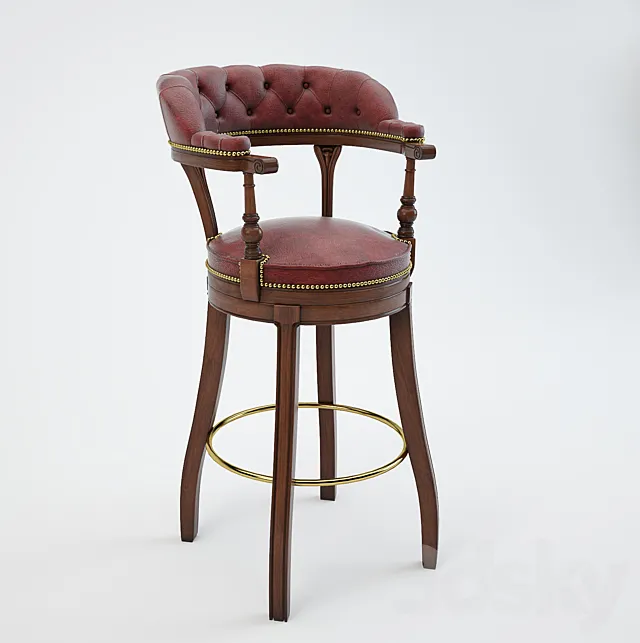 Bar Stool 3D Model