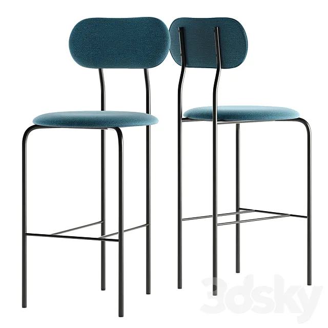 Bar Stool 5 3D Model