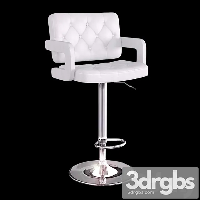 Bar stool chair 2 3D Model Free