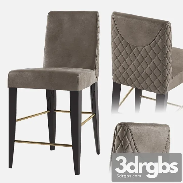 Bar stool daytona dany 2 3D Model Free