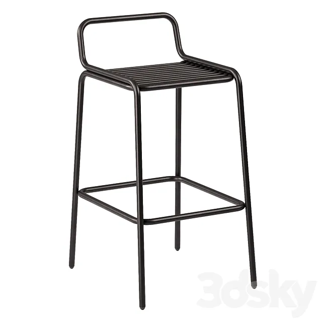 Bar stool “Duga L” 3D Model