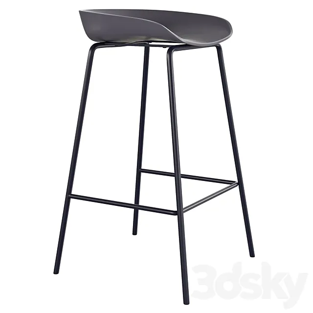 Bar stool Halmar H94 3D Model