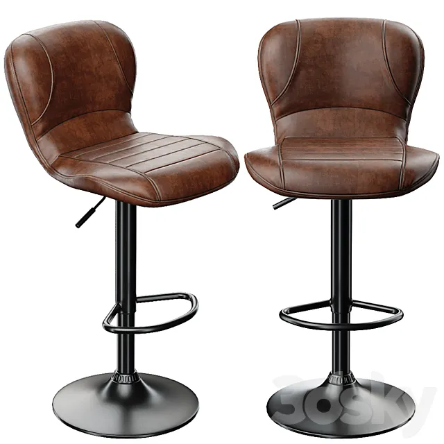 Bar stool hold woodville 3DModel