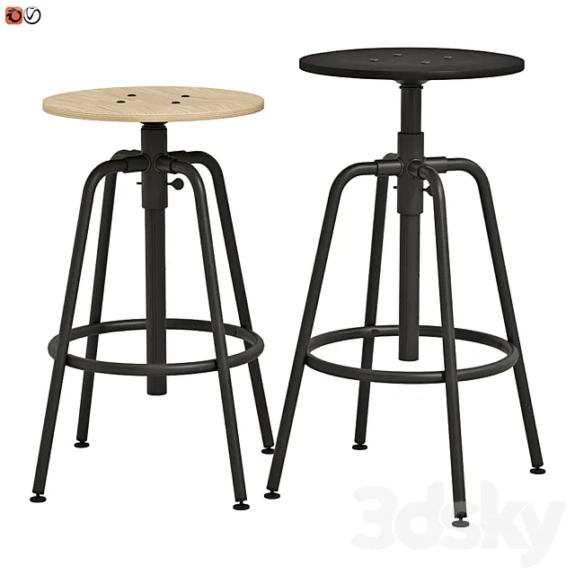 Bar stool IKEA KULLABERG Free Download