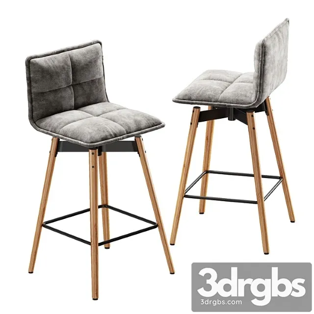Bar stool jysk finnsnes 2 3D Model Free