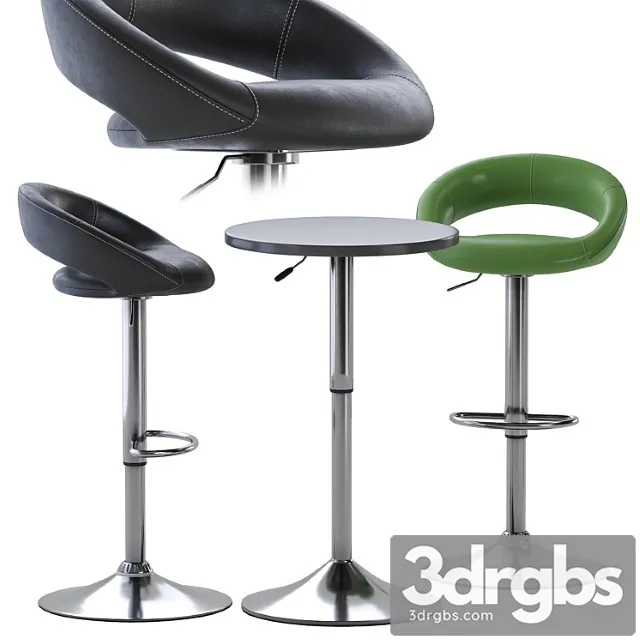 Bar Stool Jysk Heiki 3D Model Free