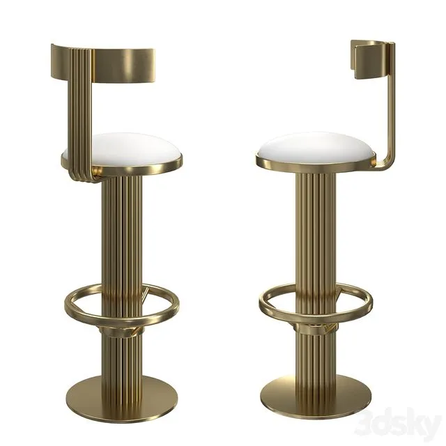 Bar stool KELLY BAR CHAIR 3D Model