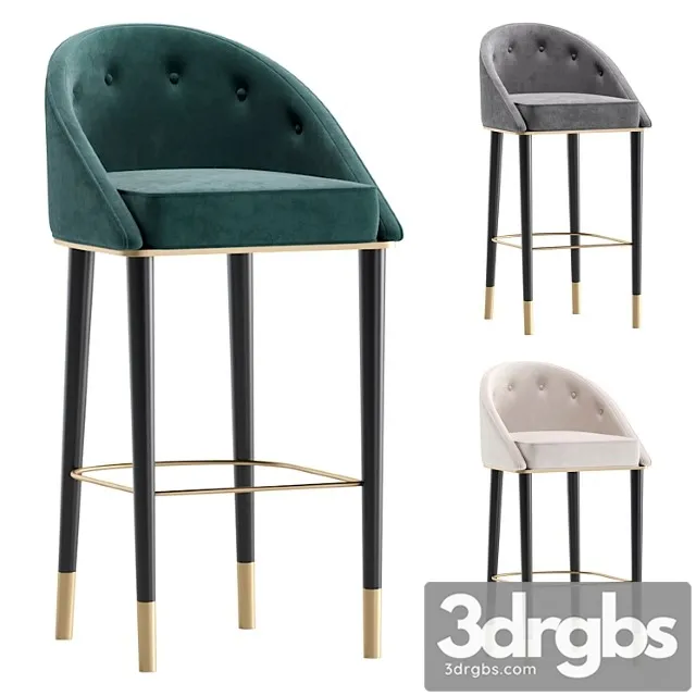 Bar Stool Las Vegas 3D Model Free