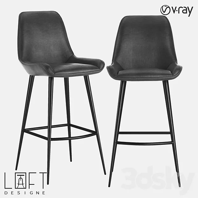 Bar stool LoftDesigne 4034 model 3DModel