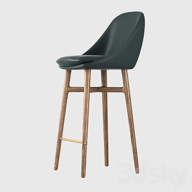Bar Stool Neri & Hu Solo Bar Stool 3D Model