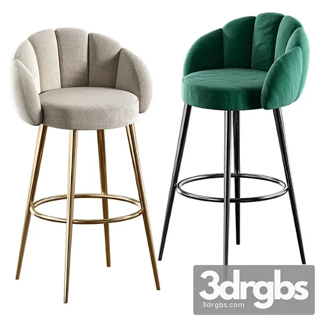 Bar Stool Olympia Raumebel 3D Model Free