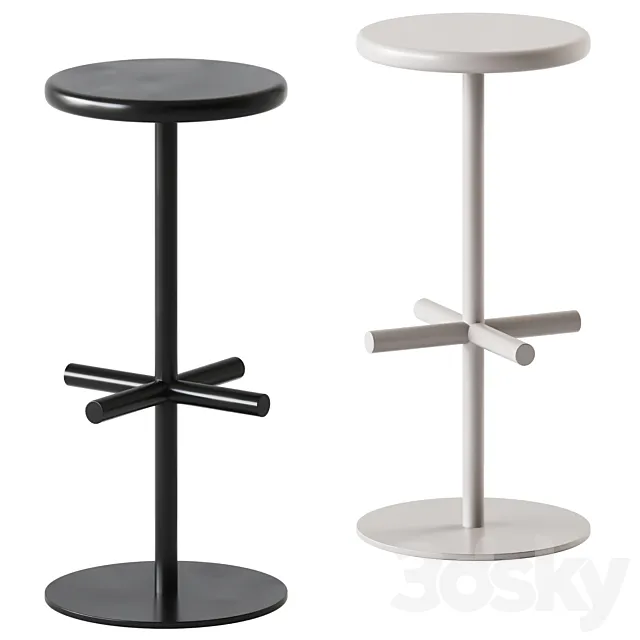 Bar Stool Oxo By Bla Station _ Bar stool 3D Model