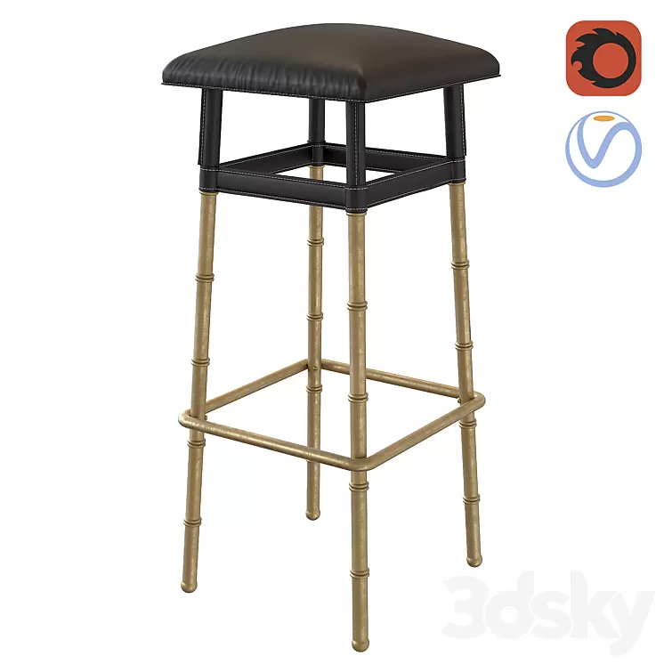 BAR STOOL PRINCESS Eichholtz
