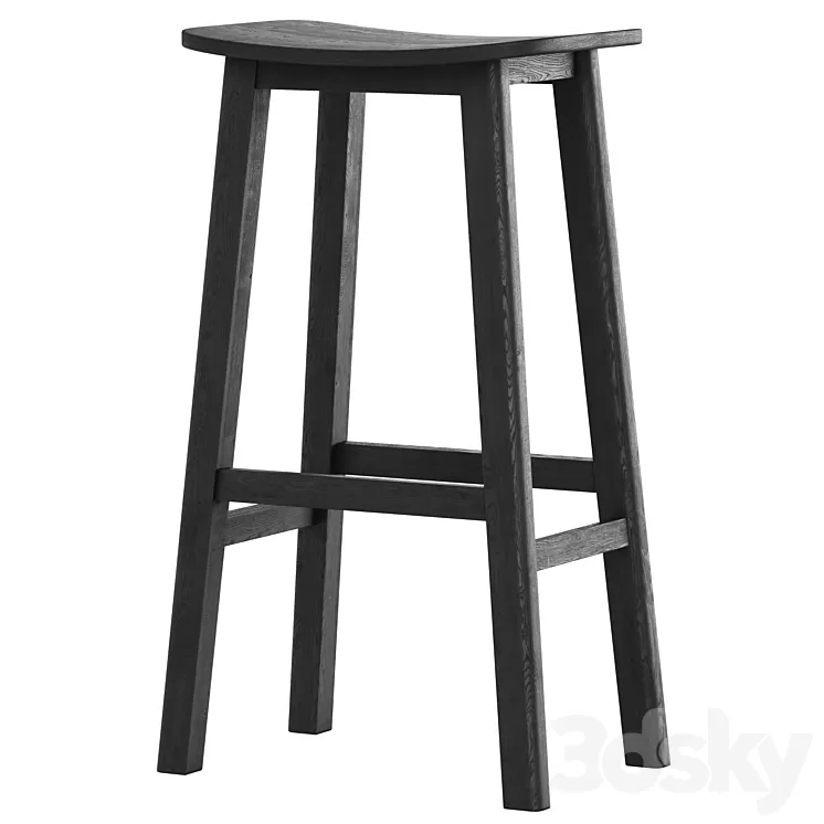 Bar stool Sedate 3D Model Free