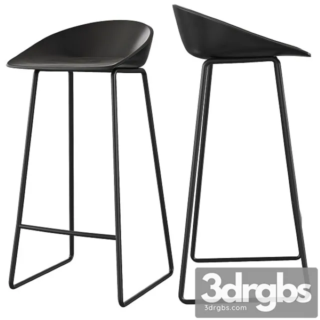 Bar Stool Vases 3D Model Free