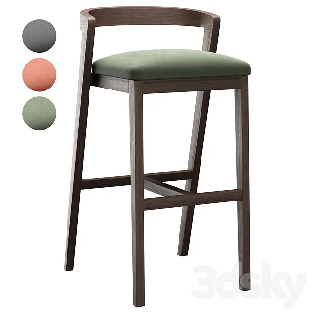 Bar stool VENUS 3D Model