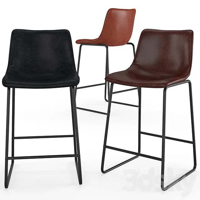 Bar stool Vermut 3D Model