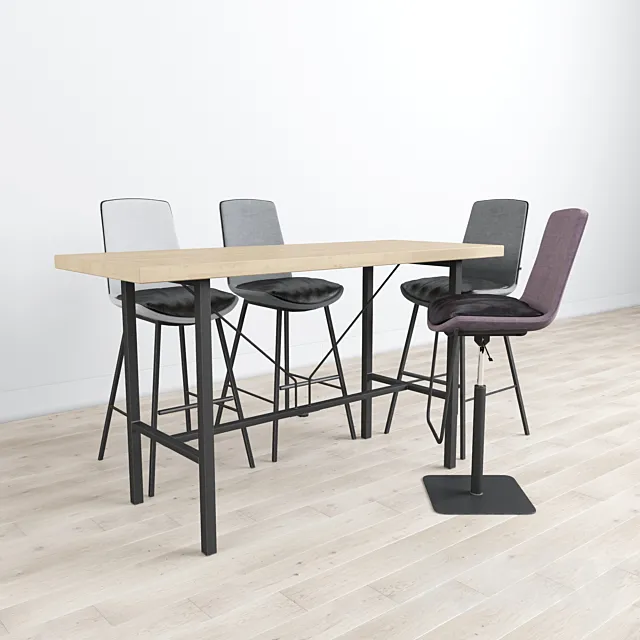 Bar Stools LHASA 3DModel