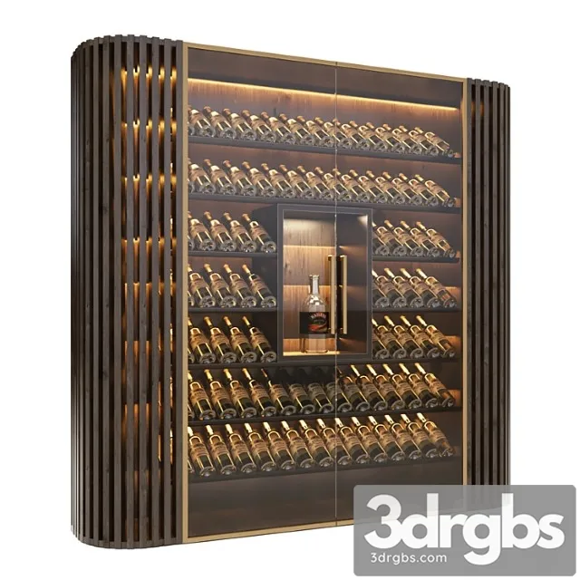 Bar Wine 1 3D Model Free