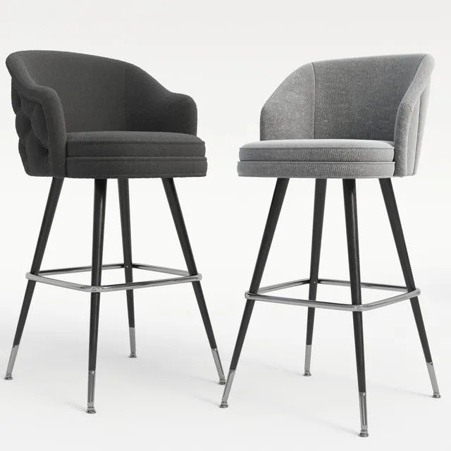 Bar_chair_02 3D Model