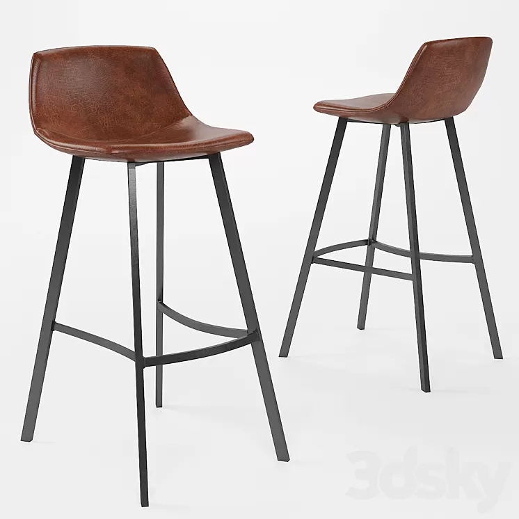 Bar_stool_07 3D Model