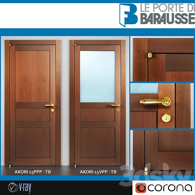 Barausse doors 3D Model