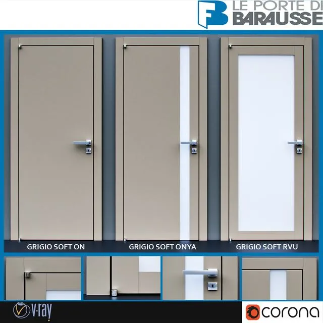 Barausse doors 3D Model