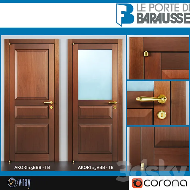 Barausse doors 3D Model
