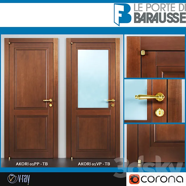 Barausse doors 3D Model