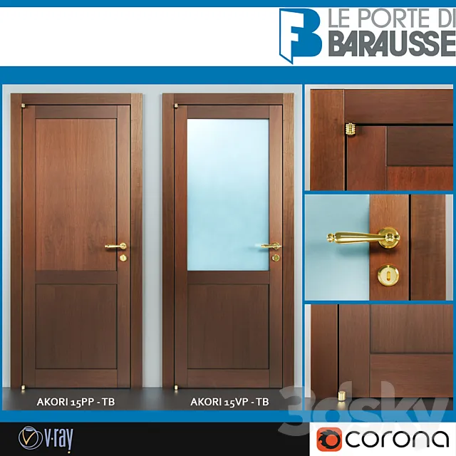 Barausse doors 3D Model