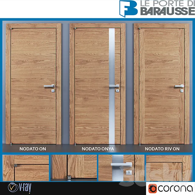 Barausse doors 3DModel