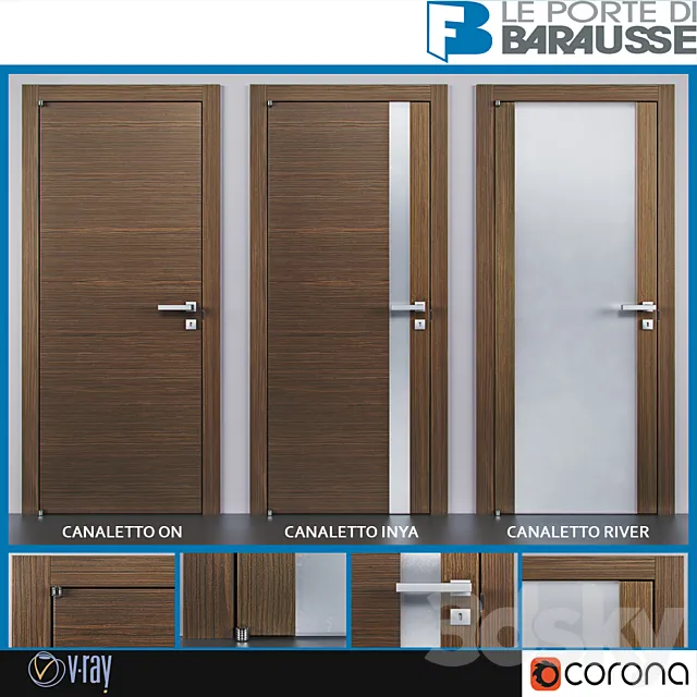 Barausse doors 3DModel