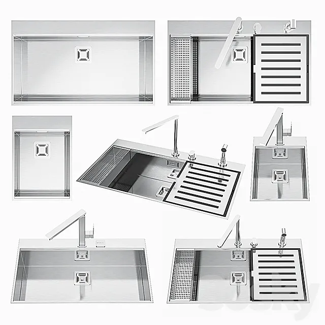 BARAZZA SET 12 3DModel