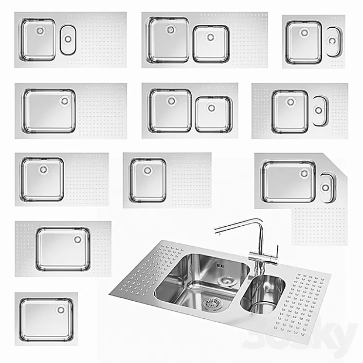 BARAZZA SET 14 3D Model