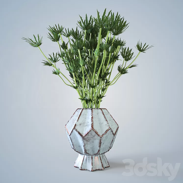 Barb in a vase