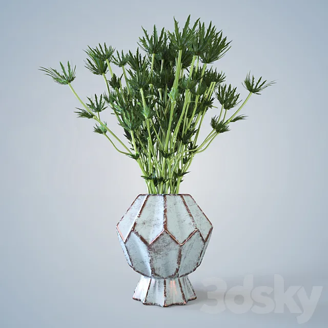 Barb in a vase 3DModel